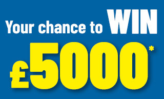 Your chance to win £5,000!